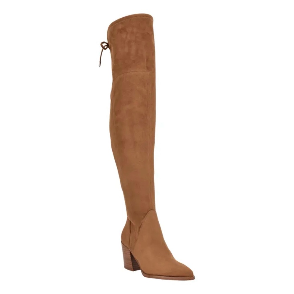 NEW Marc Fisher Comara Over the Knee Pointed Toe Boot